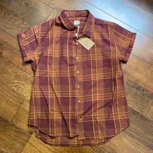 BRIDGE & BURN NWT short sleeve button up.